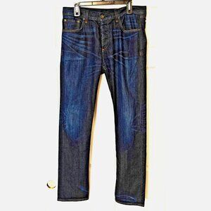 Rag & Bone Men's Fit 3 Slim Straight 'Dark Vintage' Denim Jeans Tag 33 W x 34 L